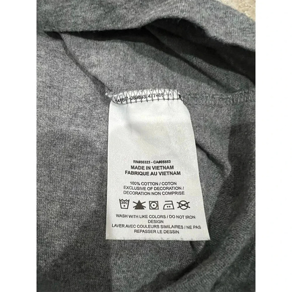 Nike Air Jordan Men's Gray Jumpman T-Shirt Size L Short Sleeve Crew Neck - Picture 3 of 9